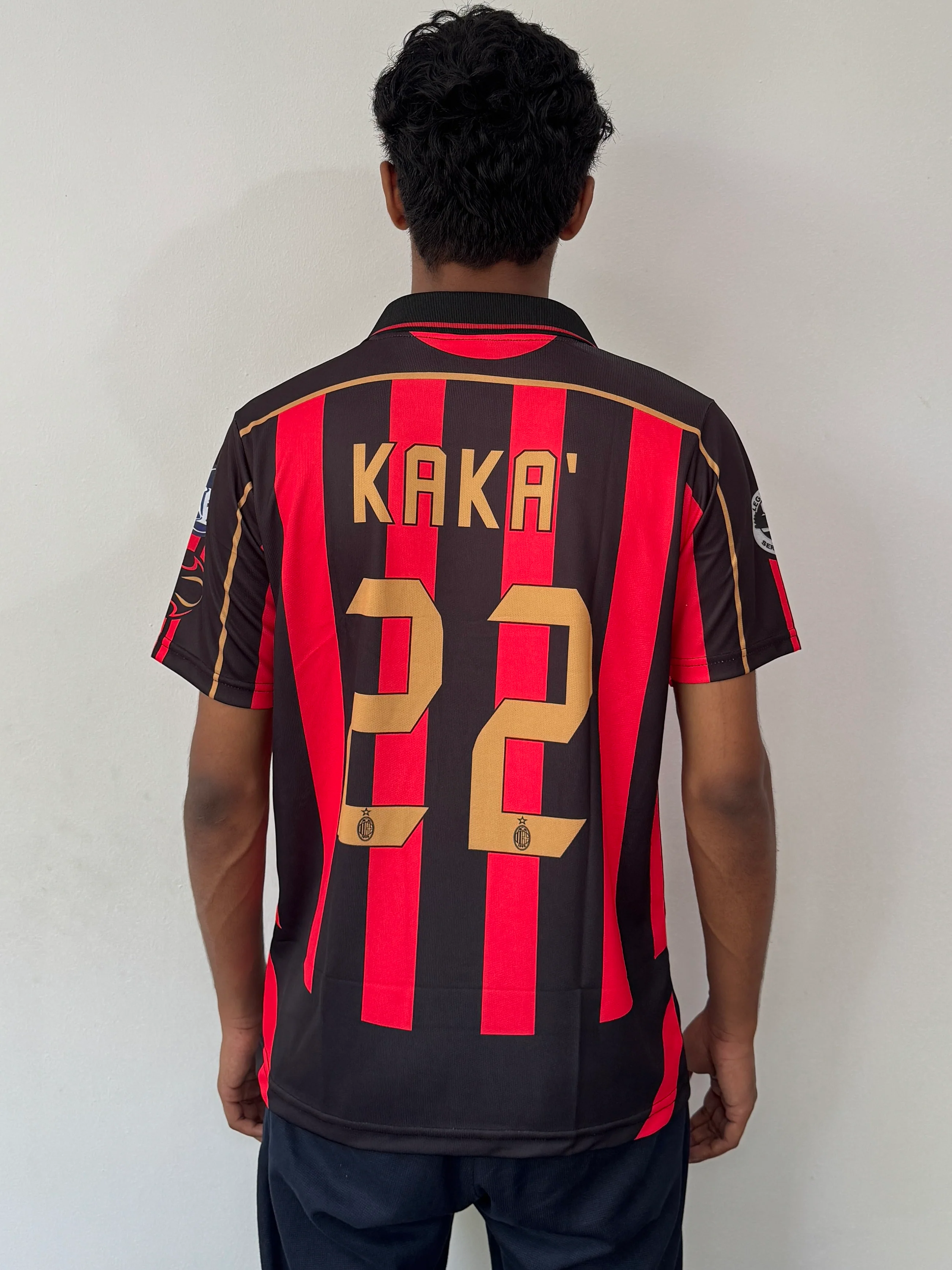 AC MILAN 2006 HOME POLO -EMBROIDERY - Image 4