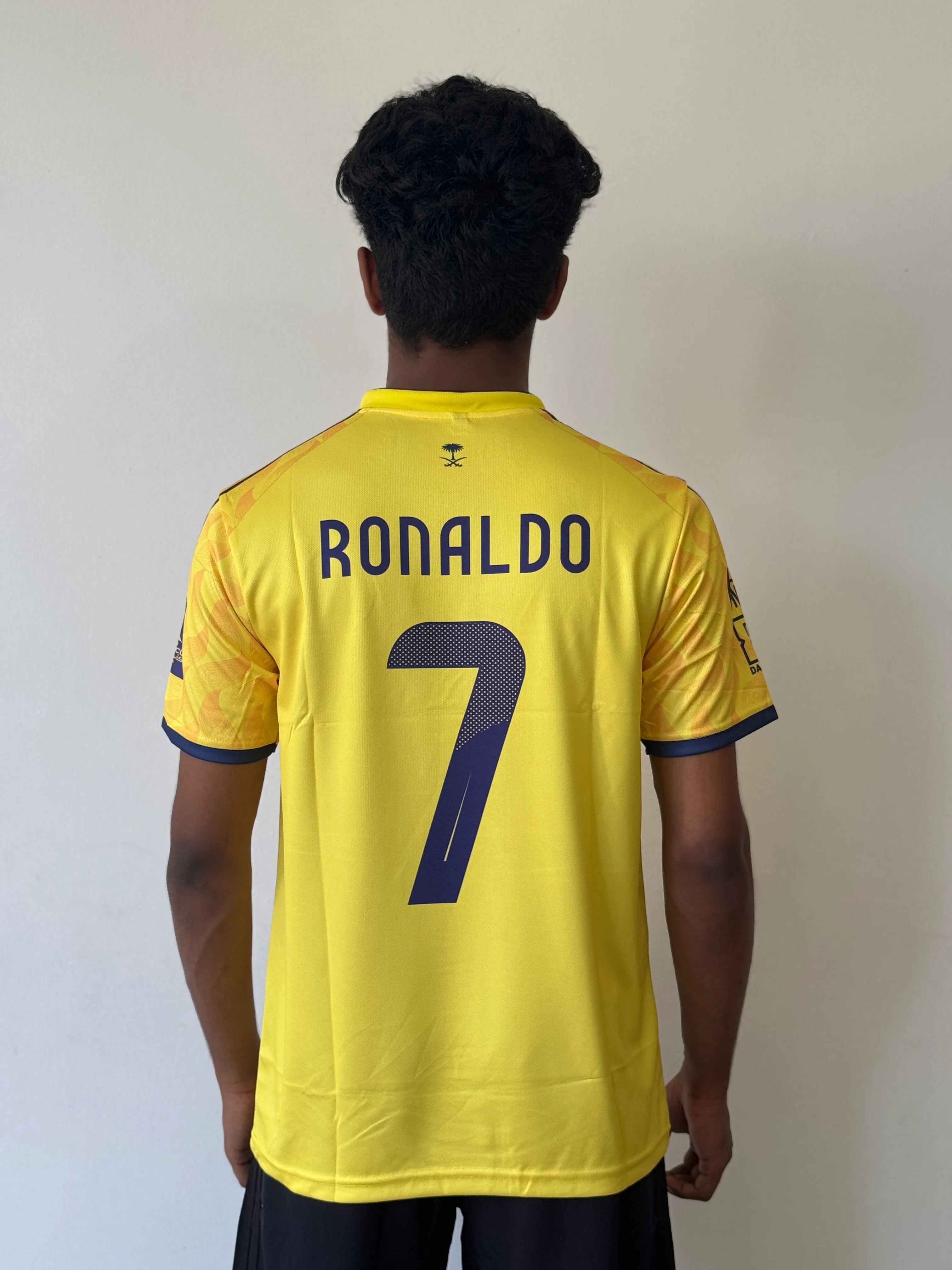 AL NASSAR 25/26 HOME collar CR7 - EMBROIDERY - Image 3