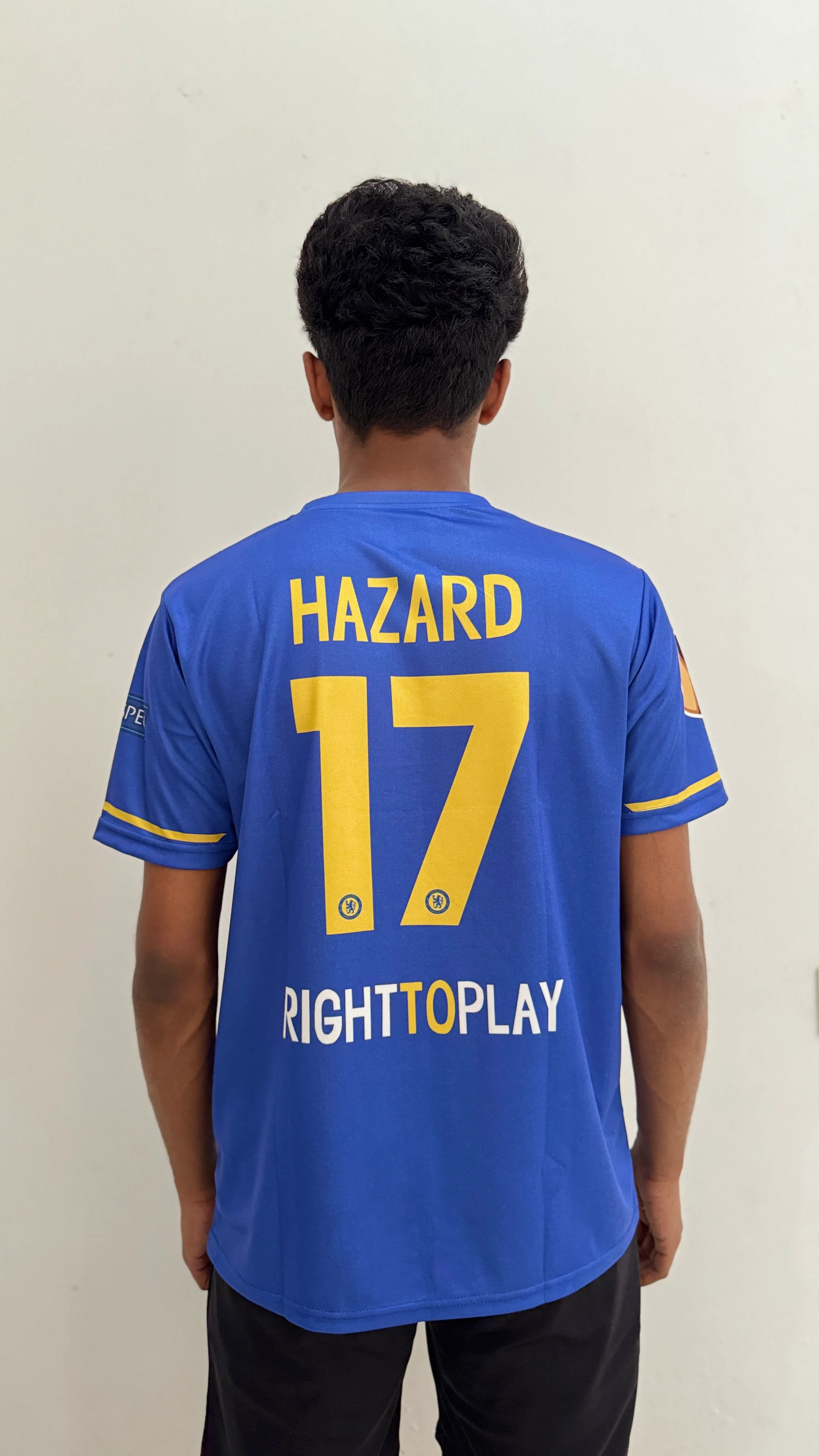 CHELSEA FC HOME HAZARD -RETRO EMBROIDERY - Image 4
