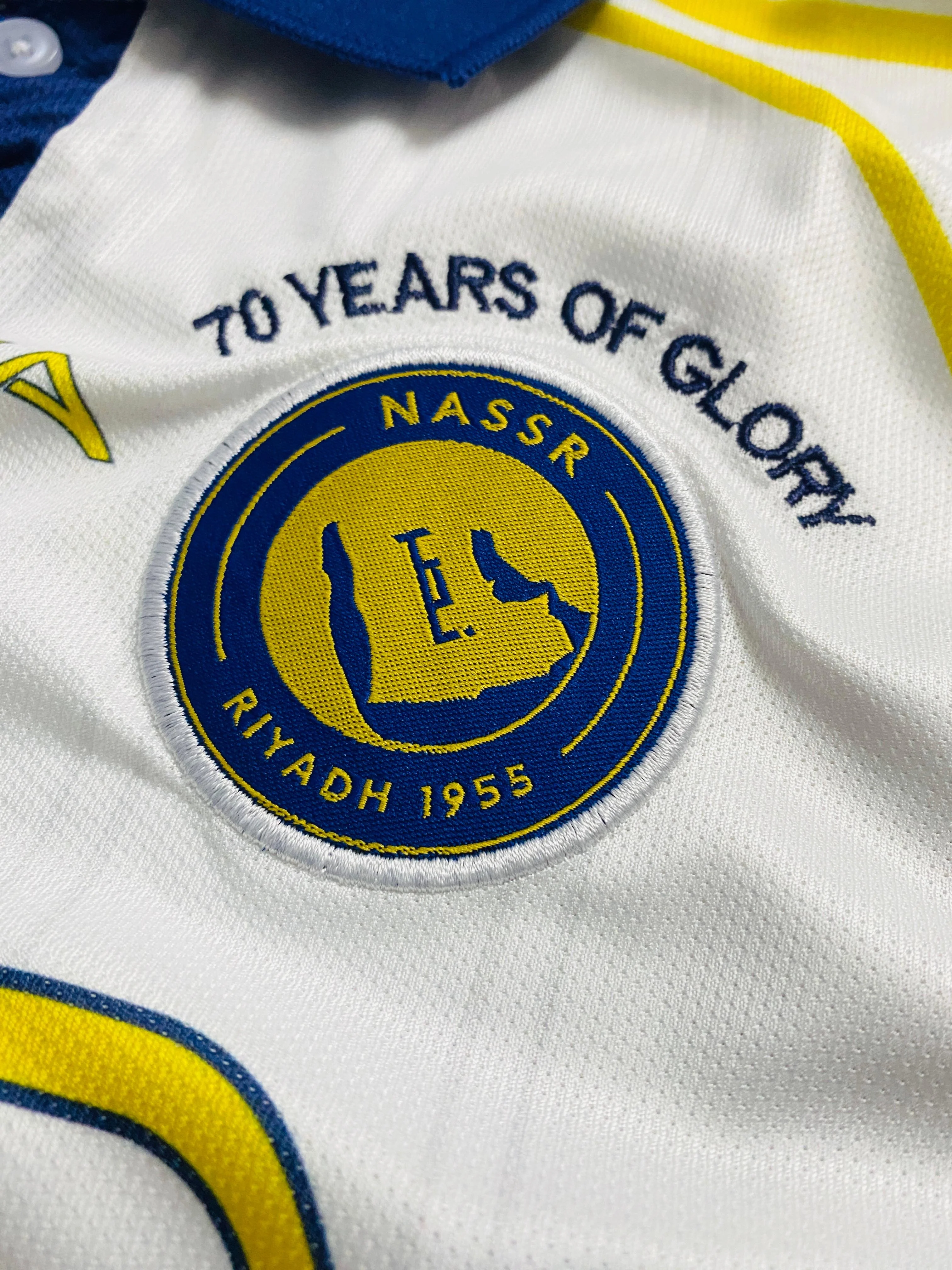AL NASSAR 25/26 THIRD KIT POLO - EMBROIDERY - Image 3