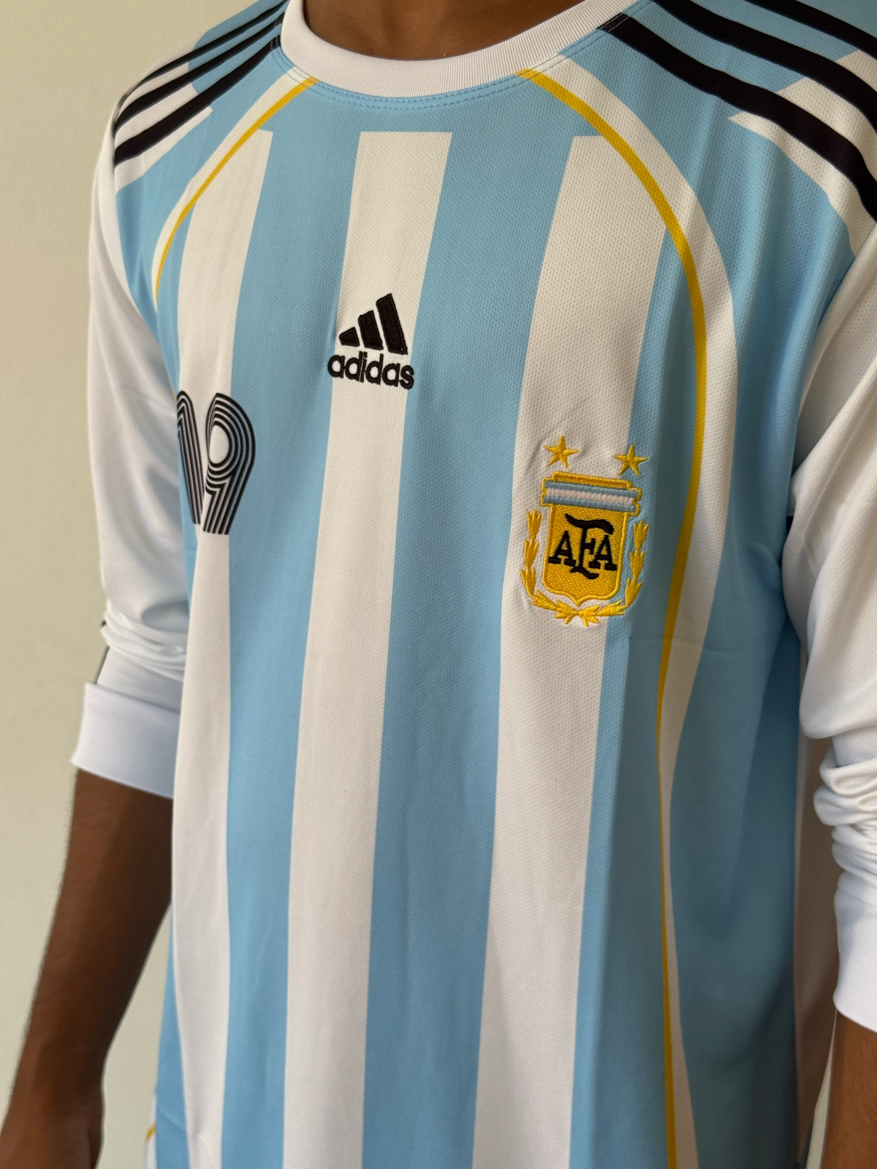 ARGENTINA 2006/07 FULL SLEVEE MESSI -EMBROIDERY - Image 3