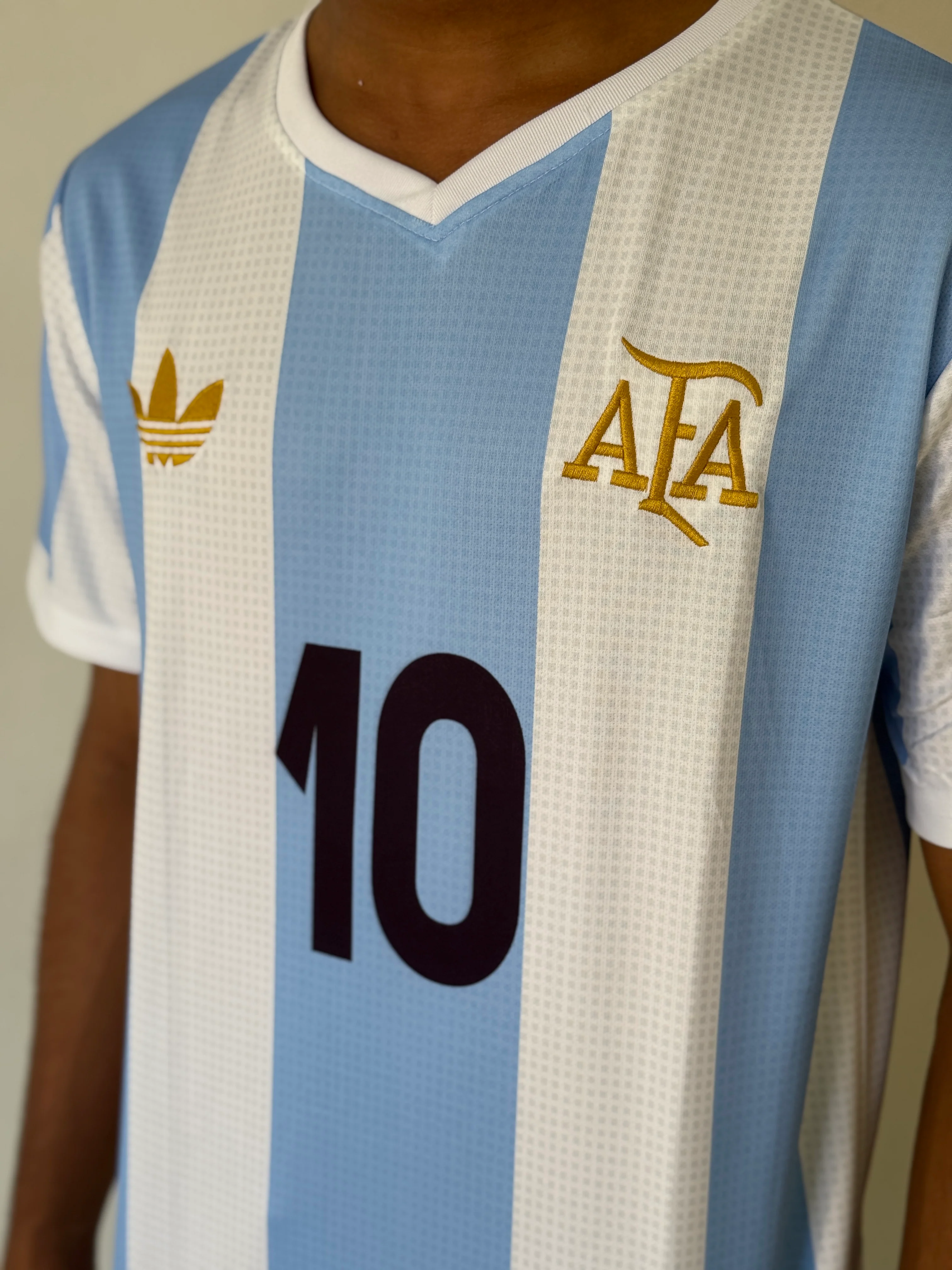 ARGENTINA 50th ANNIVERSARY EDITION HOME MESSI  -EMBROIDERY - Image 3