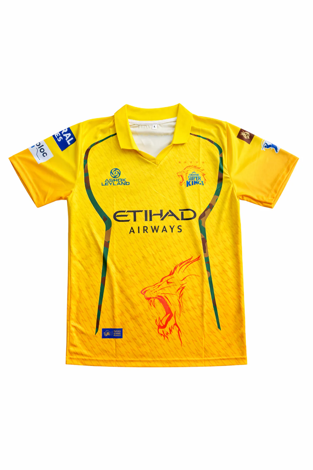 CSK HOME JERSEY IPL - EMBROIDERY