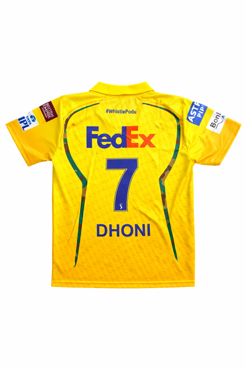 CSK HOME JERSEY IPL - EMBROIDERY - Image 2