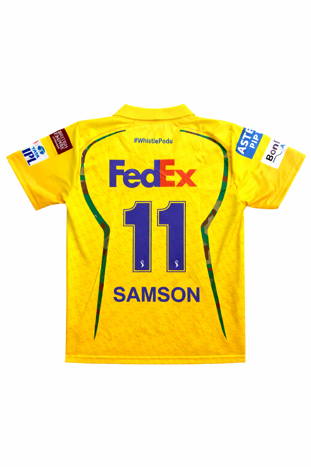 CSK HOME JERSEY IPL - EMBROIDERY - Image 3