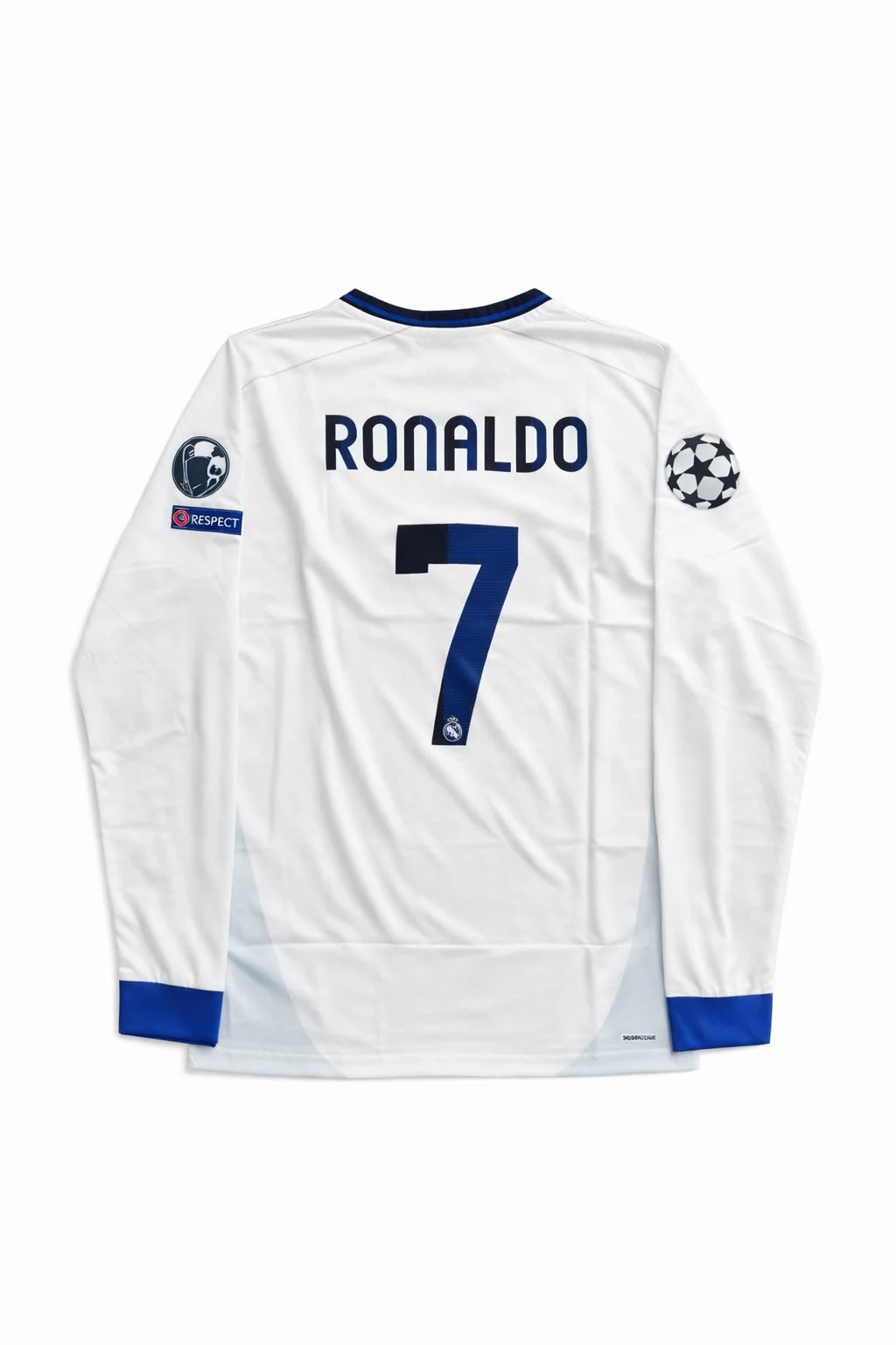 REAL MADRID 2012/13 HOME FULL SLEEVE CR7- EMBROIDERY - Image 2