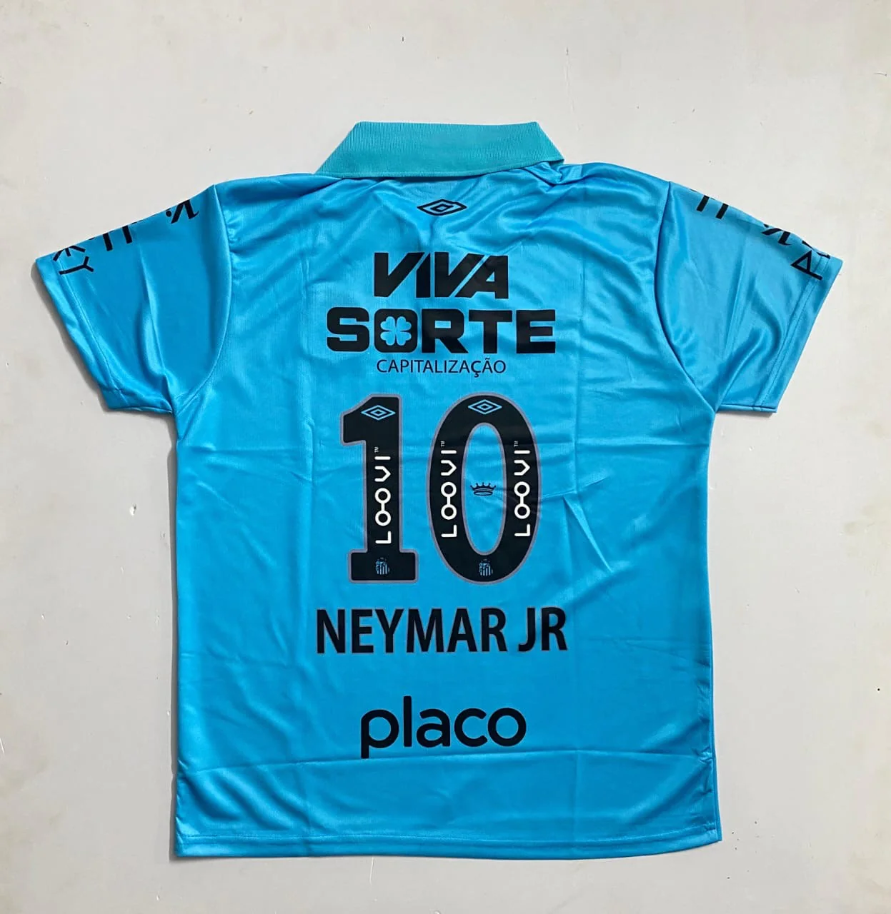 FC SANTOS 25/26 THIRD KIT POLO BLUE -EMBROIDERY - Image 2