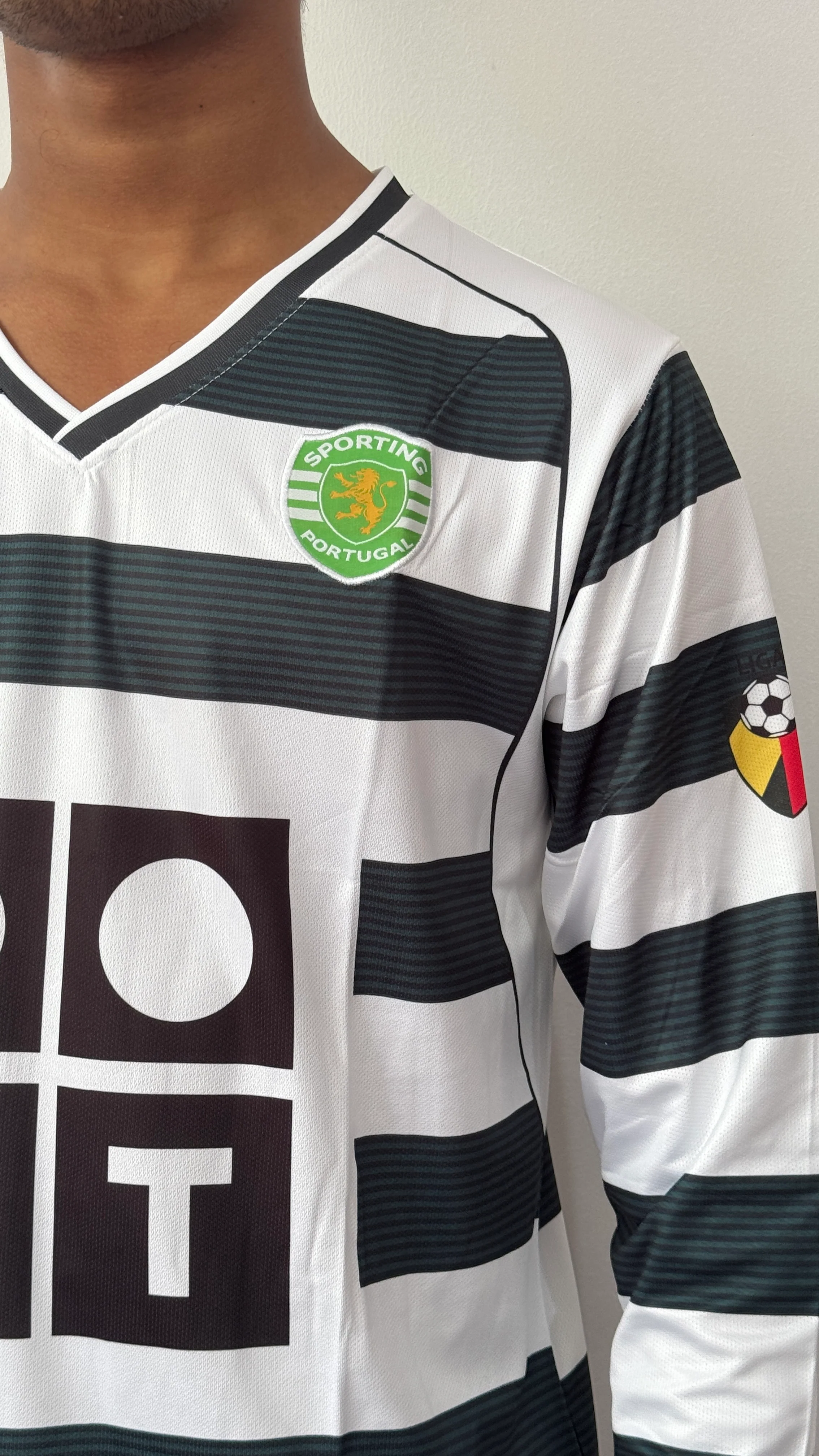 FC SPORTING FULL SLEVEE CR7 -EMBROIDERY JERSEY - Image 3