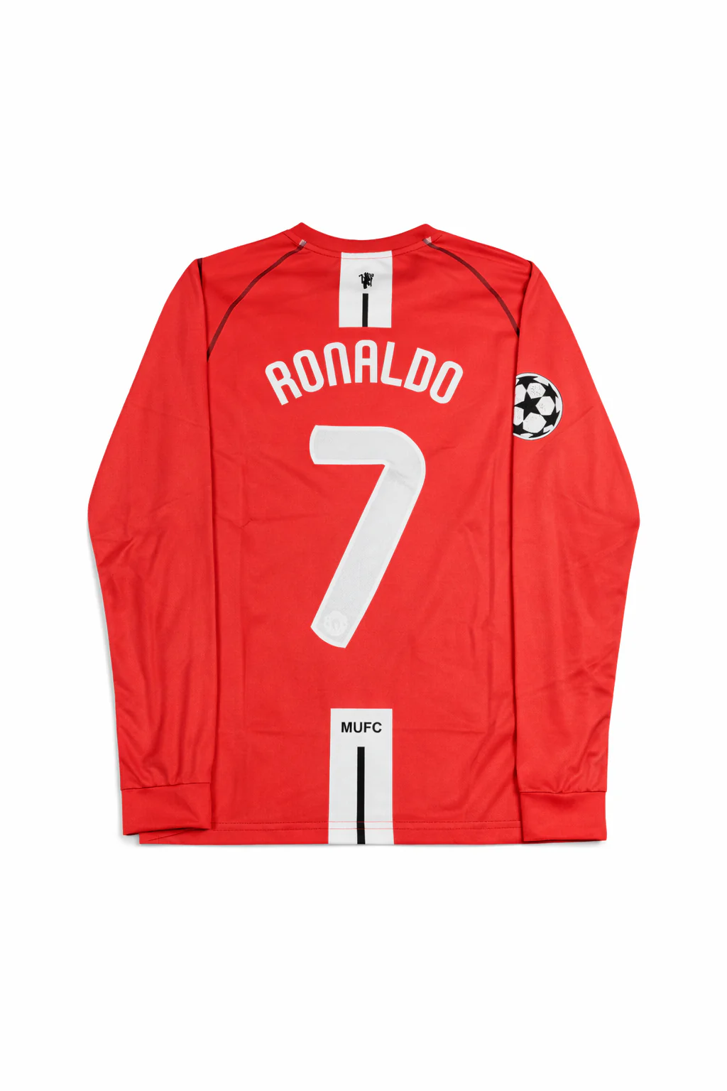 MAN UTD 2007-08 HOME FULL SLEVEE CR7 EMBRODIERY - Image 3