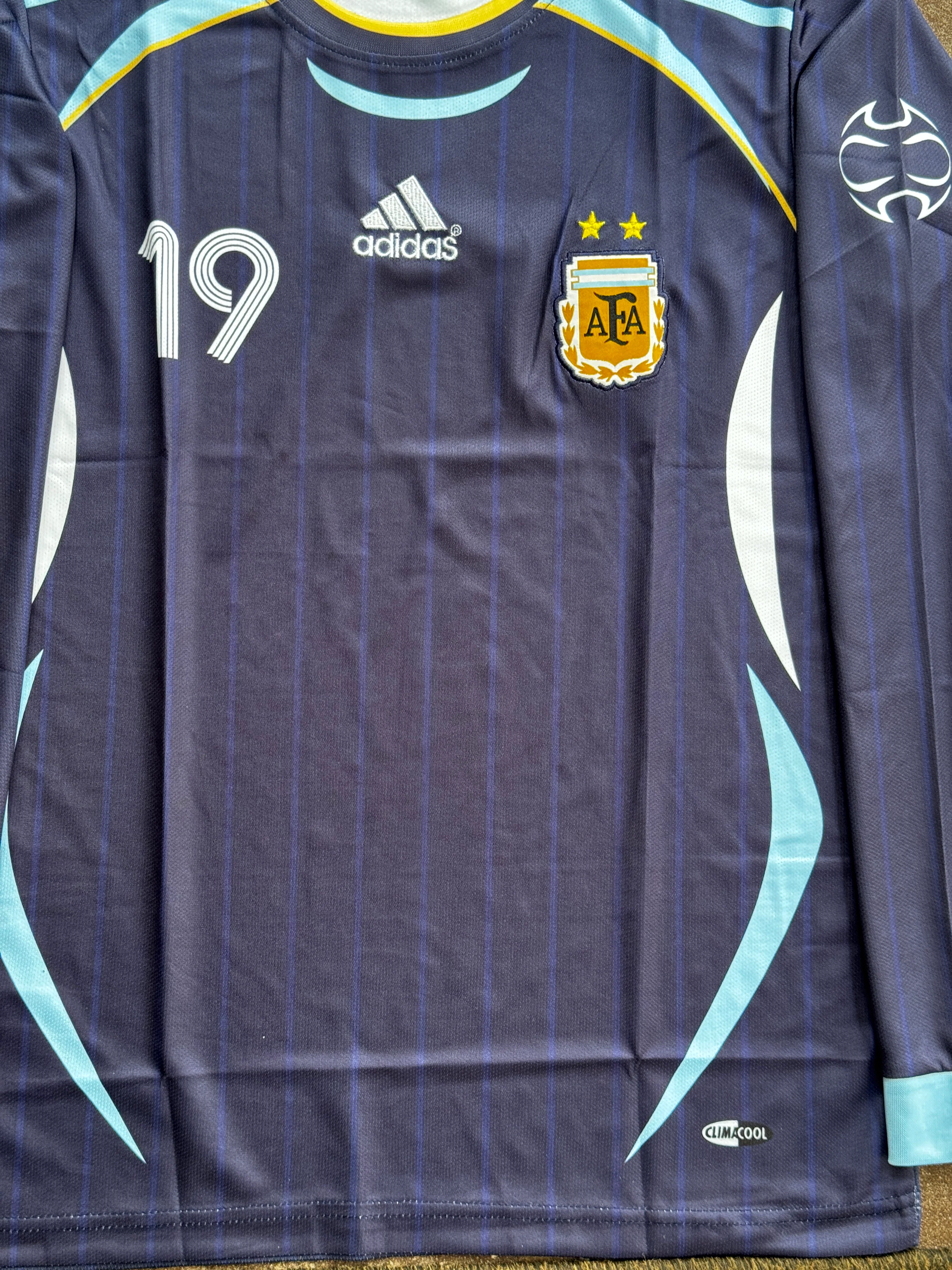 ARGENTINA AWAY MESSI 19 FULL SLEEVE -EMBROIDERY - Image 3