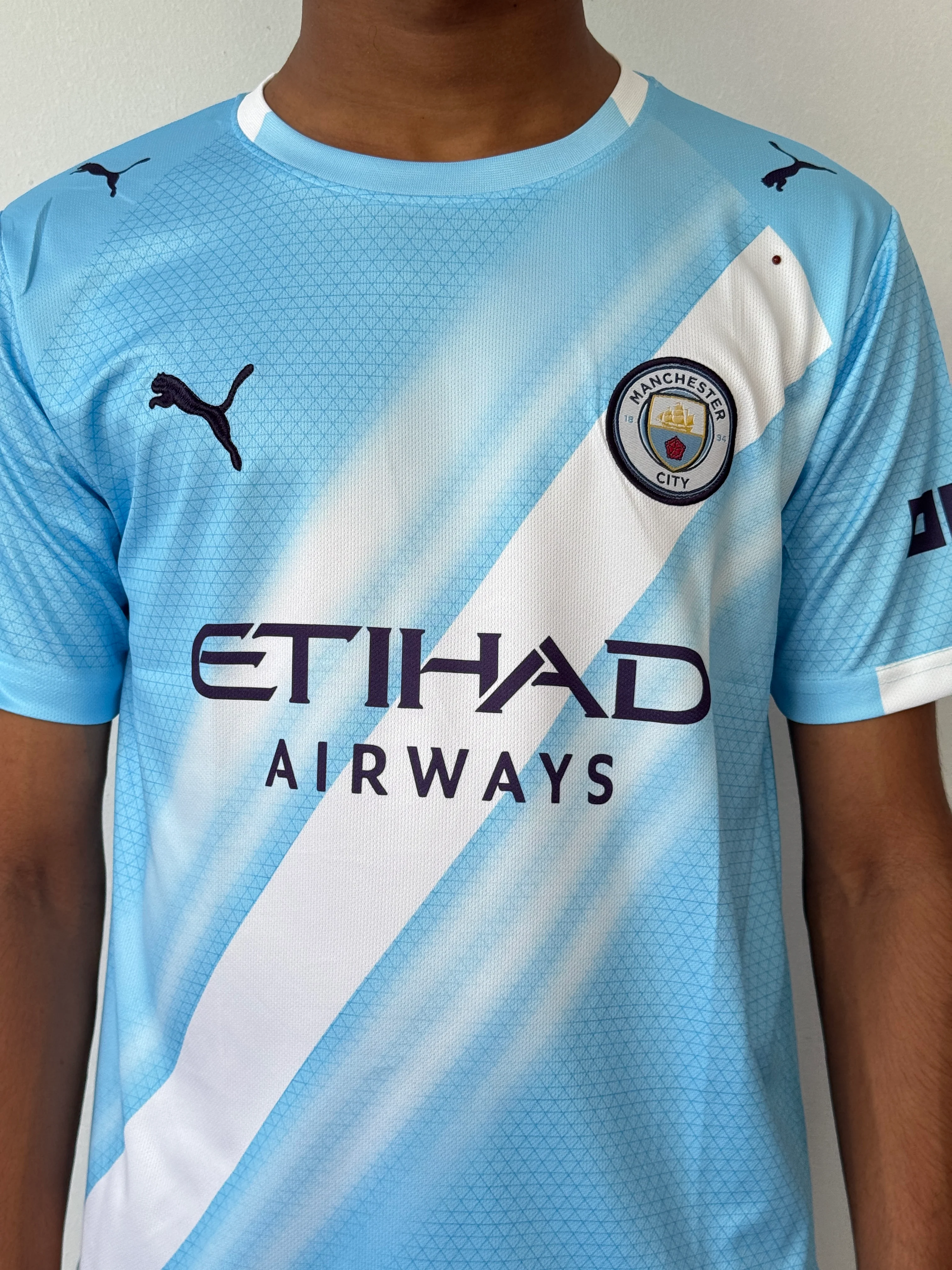MAN CITY 2025/26 NEW HOME JERSEY-EMBROIDERY - Image 3