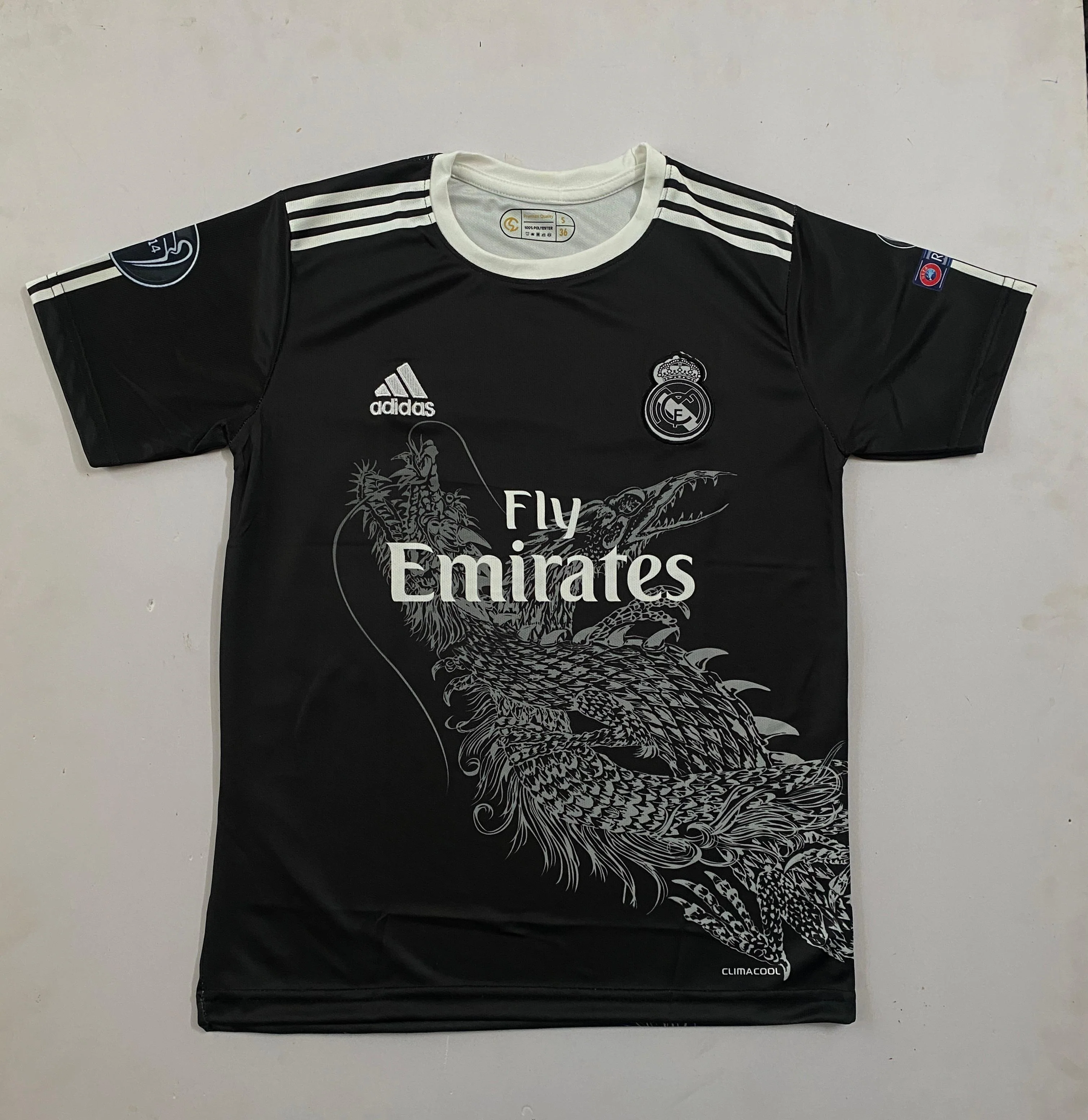 REAL MADRID 2014/15 DRAGON EDITION THIRD KIT  CR7-EMBROIDERY - Image 3