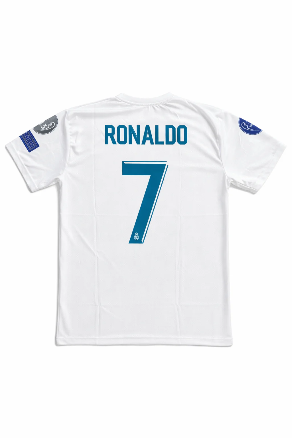 REAL MADRID 2017 HOME - HALF SLEVEE CR7- EMBROIDERY - Image 2