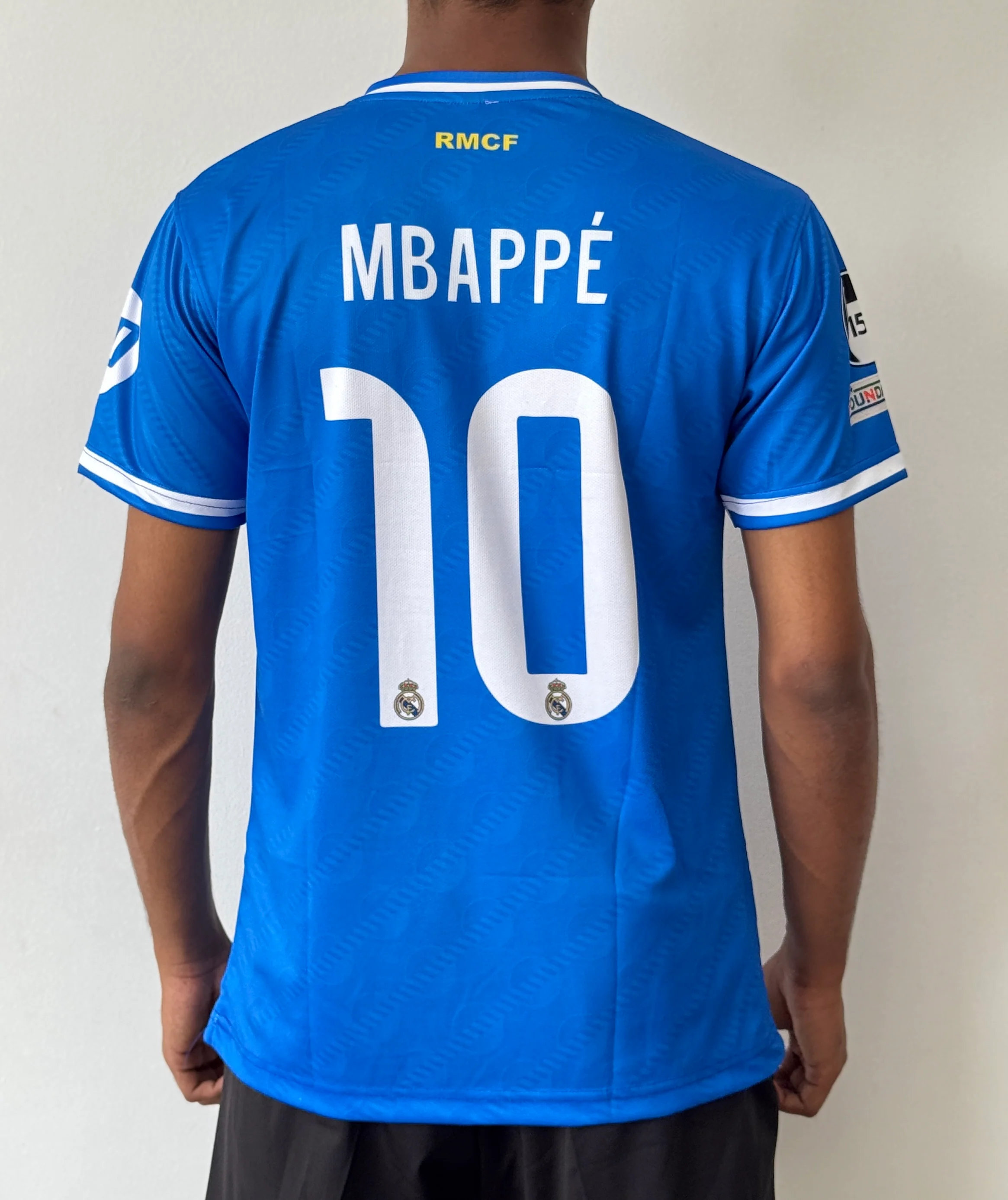REAL MADRID 2025/26 THIRD KIT MBAPPE HALF SLEVEE -EMBROIDERY - Image 2
