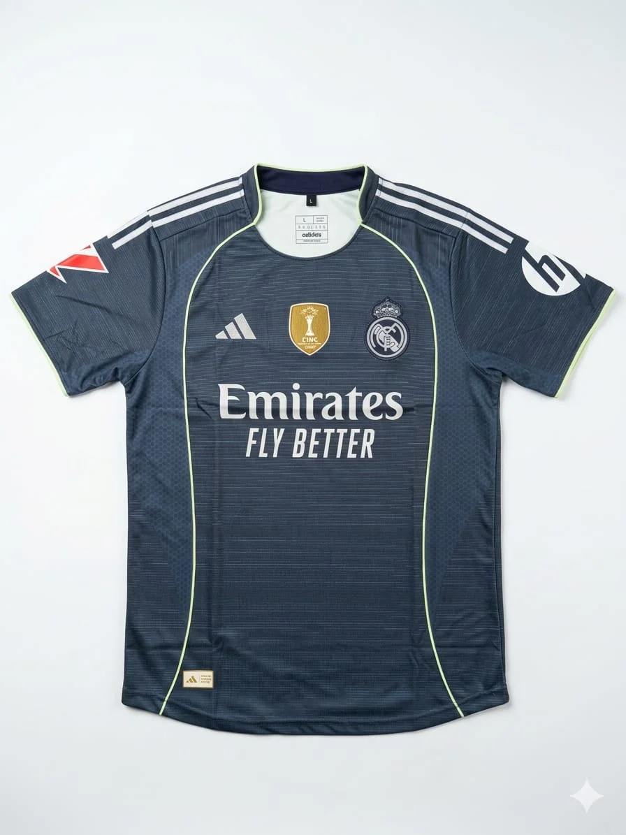 REAL MADRID  25/26 AWAY MBAPPE collar  - EMBROIDERY