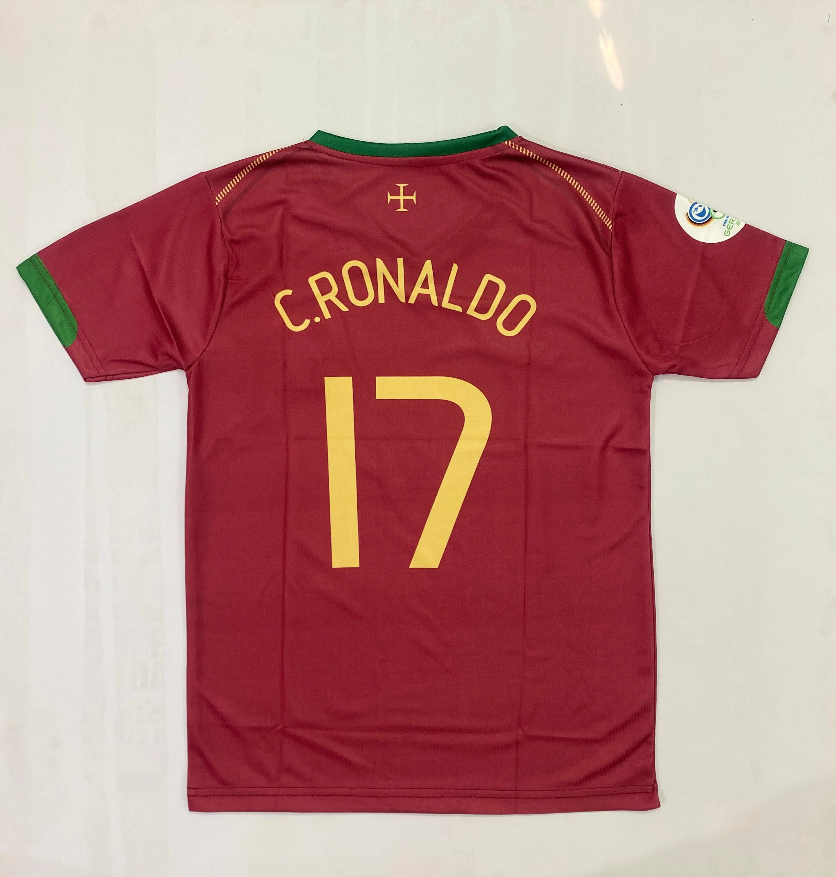 PORTUGAL 2006 HOME RED CR7-EMBROIDERY - Image 2