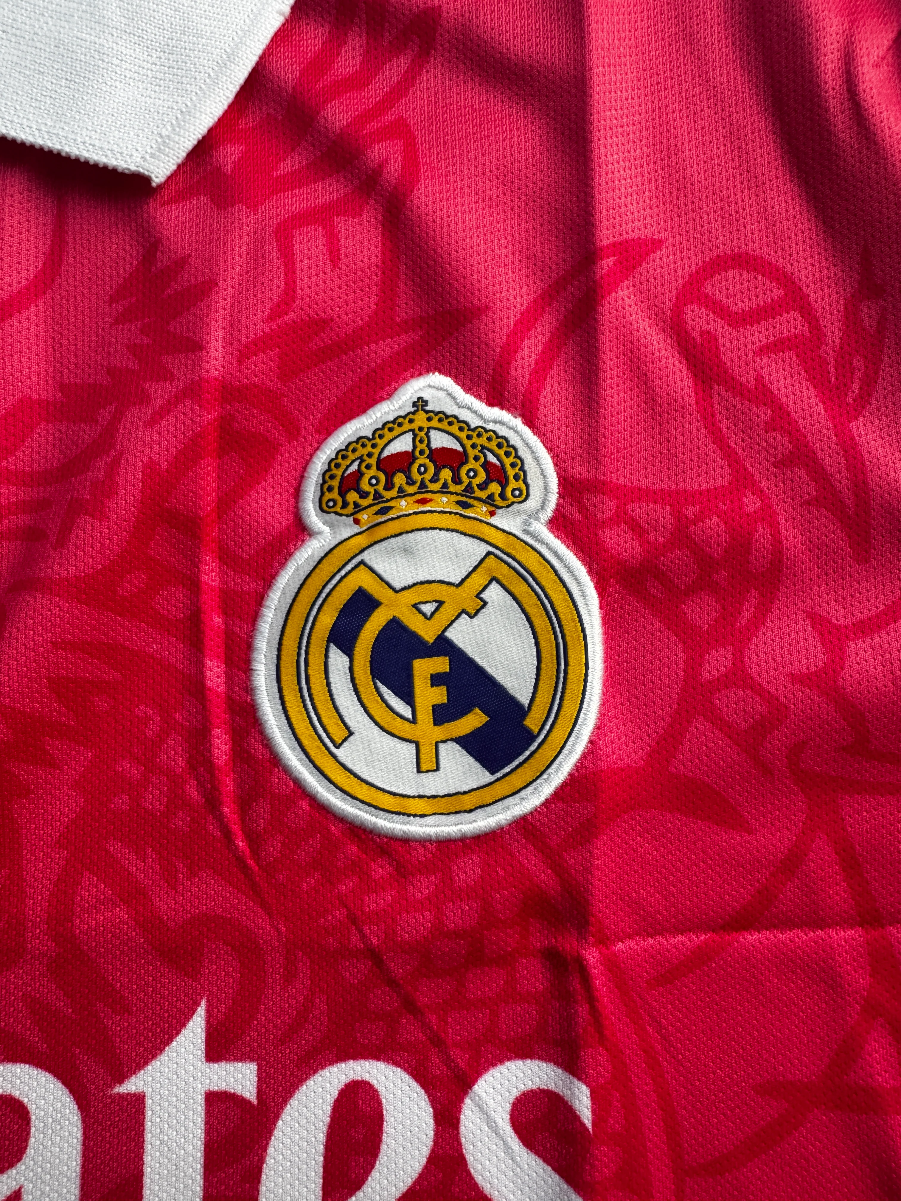 REAL MADRID POLO PINK DRAGON-EMBROIDERY - Image 3