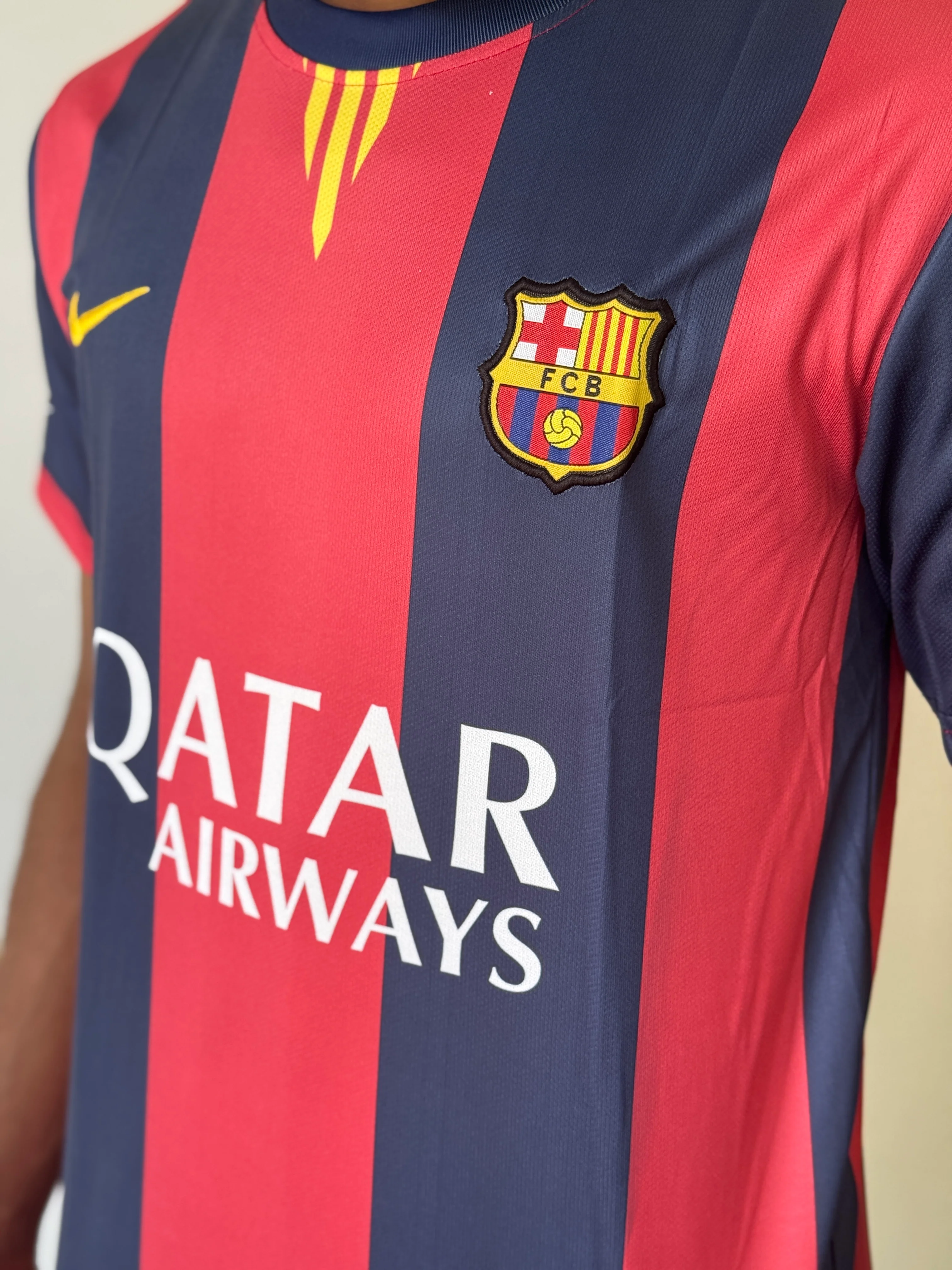 "Relive the magic"- FC BARCELONA 2015 HOME NEYMAR-EMBROIDERY - Image 3